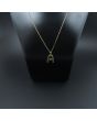 Gemstone Initial ‘A’ Necklace