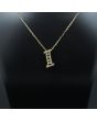 Dazzling Initial 'I' Necklace