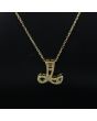 Dazzling Initial 'L' Necklace