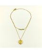 Layered Heart & Bar Necklace