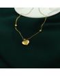 Golden Heartbeat Necklace