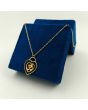 Om Heart Necklace