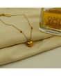 Golden Heartbeat Necklace