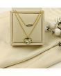 Radiant Heart Duo Necklace