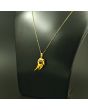 Golden Winged Aura Necklace