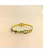 Storytelling Gold Bangle