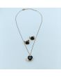 Dark Heart Pendant Set