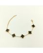 Black Clover Motif Bracelet