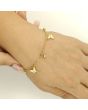 Golden Butterfly Bracelet