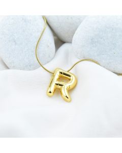 Bold ‘R’ Initial Pendant