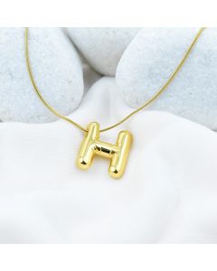Bold ‘H’ Initial Pendant