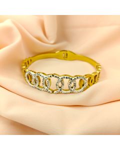 Crystal Loop Luxe Bangle