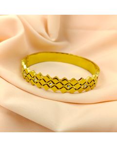 ZigZag Spark Bangle