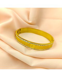 Geometric Grace Bangle