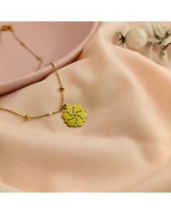 Golden Blossom Necklace