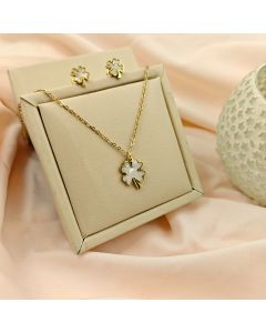 Lucky Clover Pendant Set