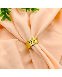 Ethereal Feather Wrap Ring