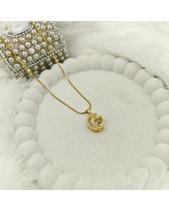 Dazzling Initial 'G' Necklace