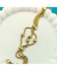 Triple Layered Radiance Bracelet