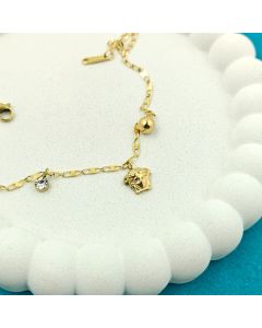 Medusa Charm Bracelet