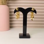 Star Cluster Dangle Earrings – Anti Tarnish Gold Plated