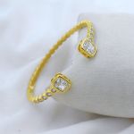 Golden Prism Crystal Bangle