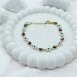 Azure Eye Protective Bracelet – Anti Tarnish Gold Plated