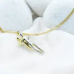 Embracing Lovers Pendant – Anti Tarnish Gold Plated