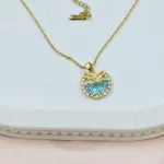Mermaid’s Tale Necklace – Anti Tarnish Gold Plated