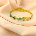 Storytelling Gold Bangle – Anti Tarnish Gold Plated