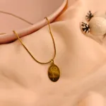 Dandelion Wish Necklace – Anti Tarnish Gold Plated