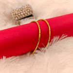 Stella Bangle Set – Anti Tarnish Gold Plated