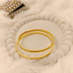 Horizon Bangle Set – Anti Tarnish Gold Plated