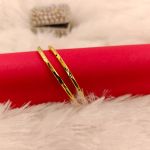 Ember Bangle Set – Anti Tarnish Gold Plated