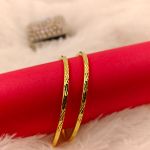 Aurelia Bangle Set – Anti Tarnish Gold Plated