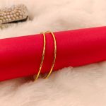 Elara Bangle Set – Anti Tarnish Gold Plated