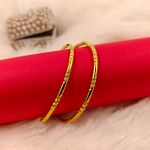 Rhythm Bangle Set – Anti Tarnish Gold Plated