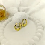 Heart Hoop Earrings – Anti Tarnish Gold Plated