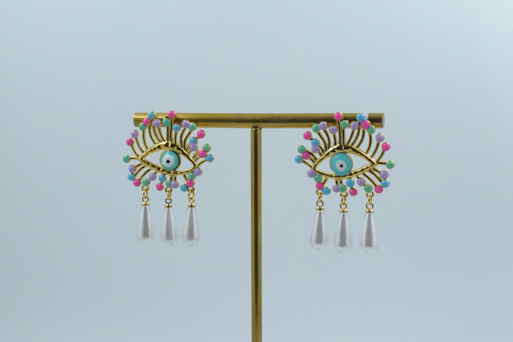 Evil Eye Statement Earrings