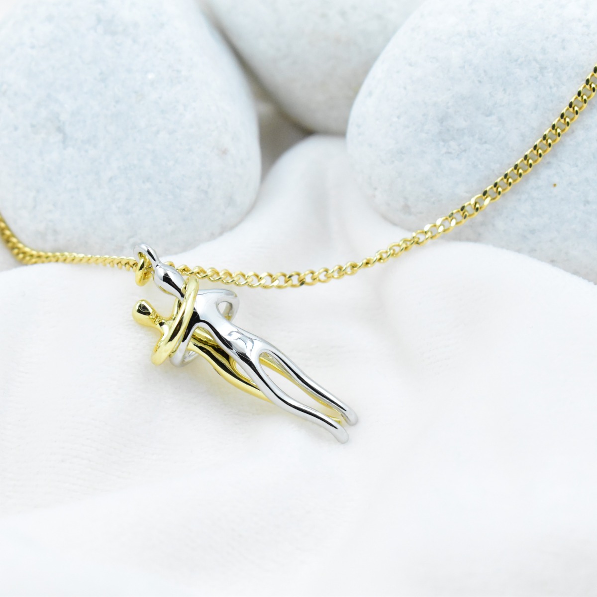 Embracing Lovers Pendant