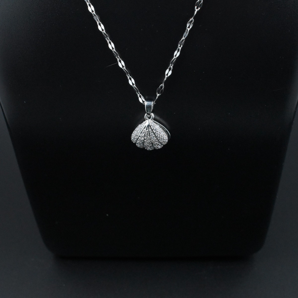 Pearl Shell Charm Necklace - Hover