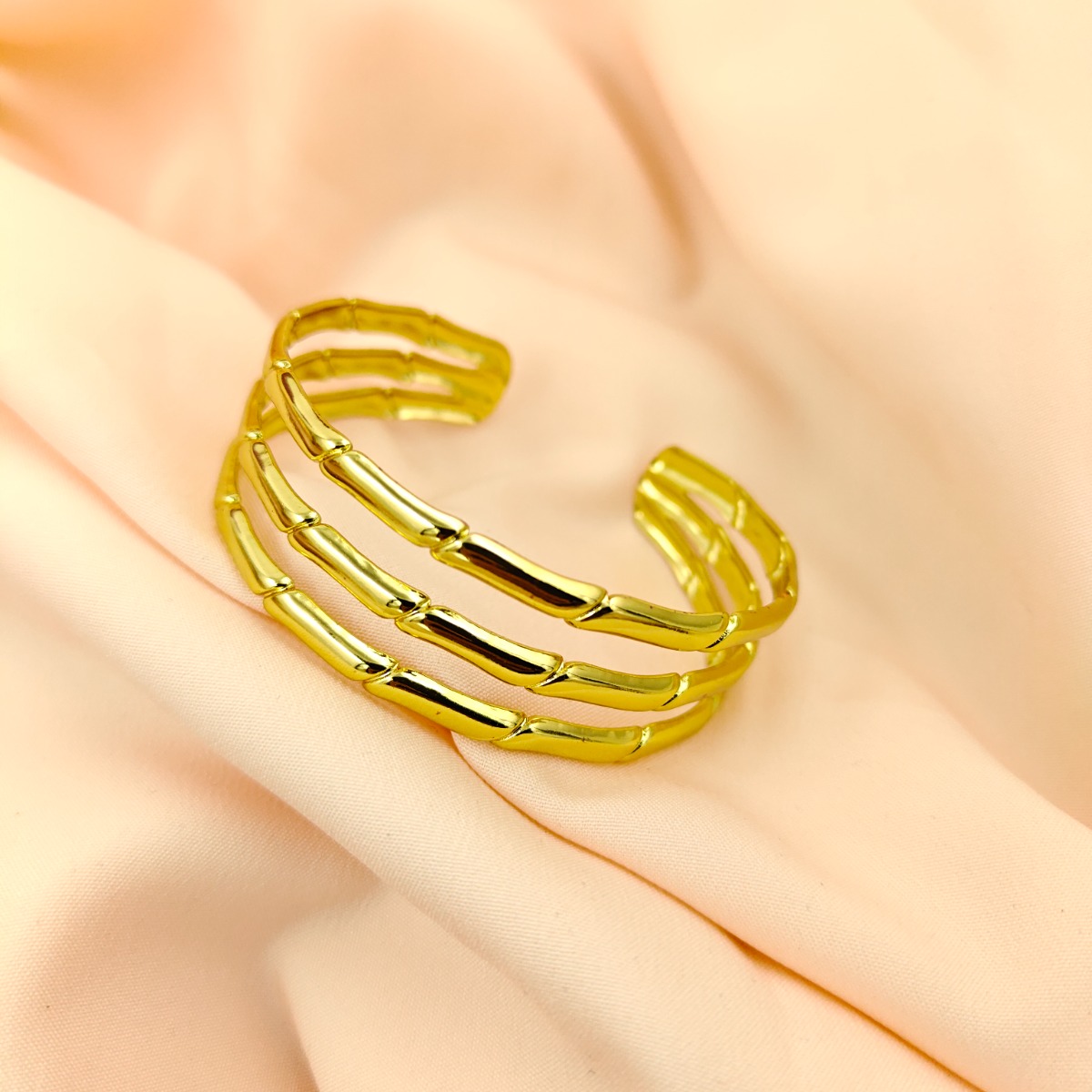 Bamboo Inspired Cuff 