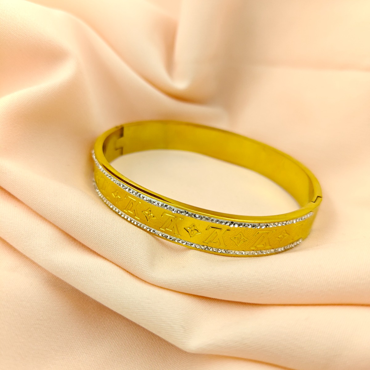 Geometric Grace Bangle