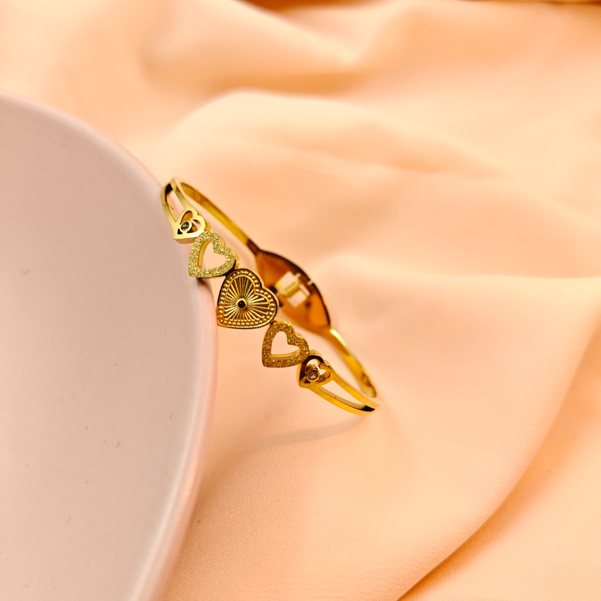 Love Link Bangle - Hover