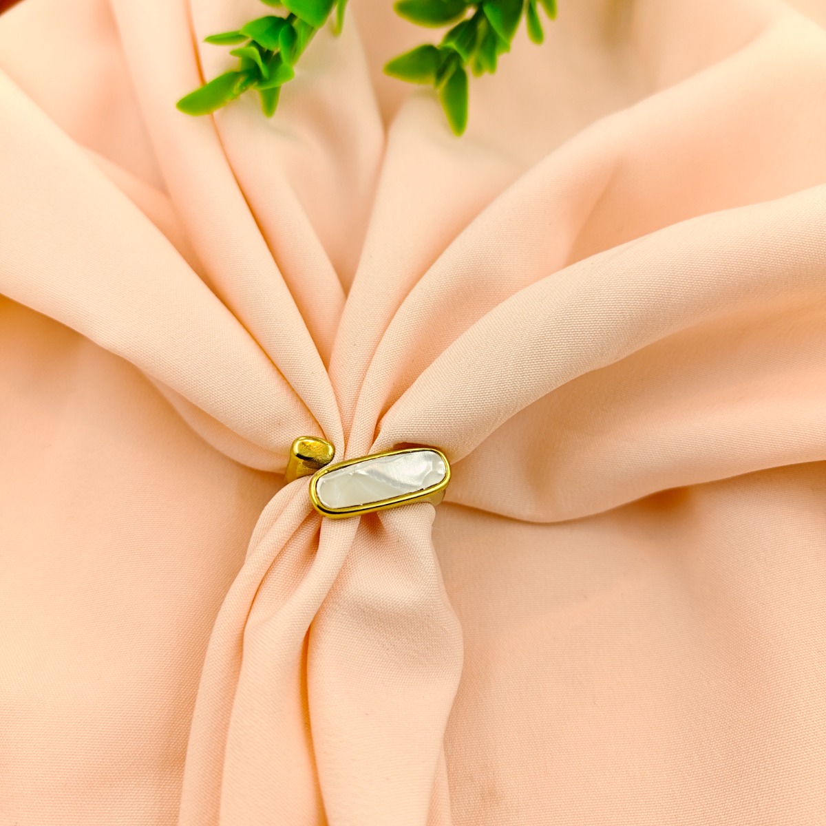 Mother-of-Pearl Ring - Hover