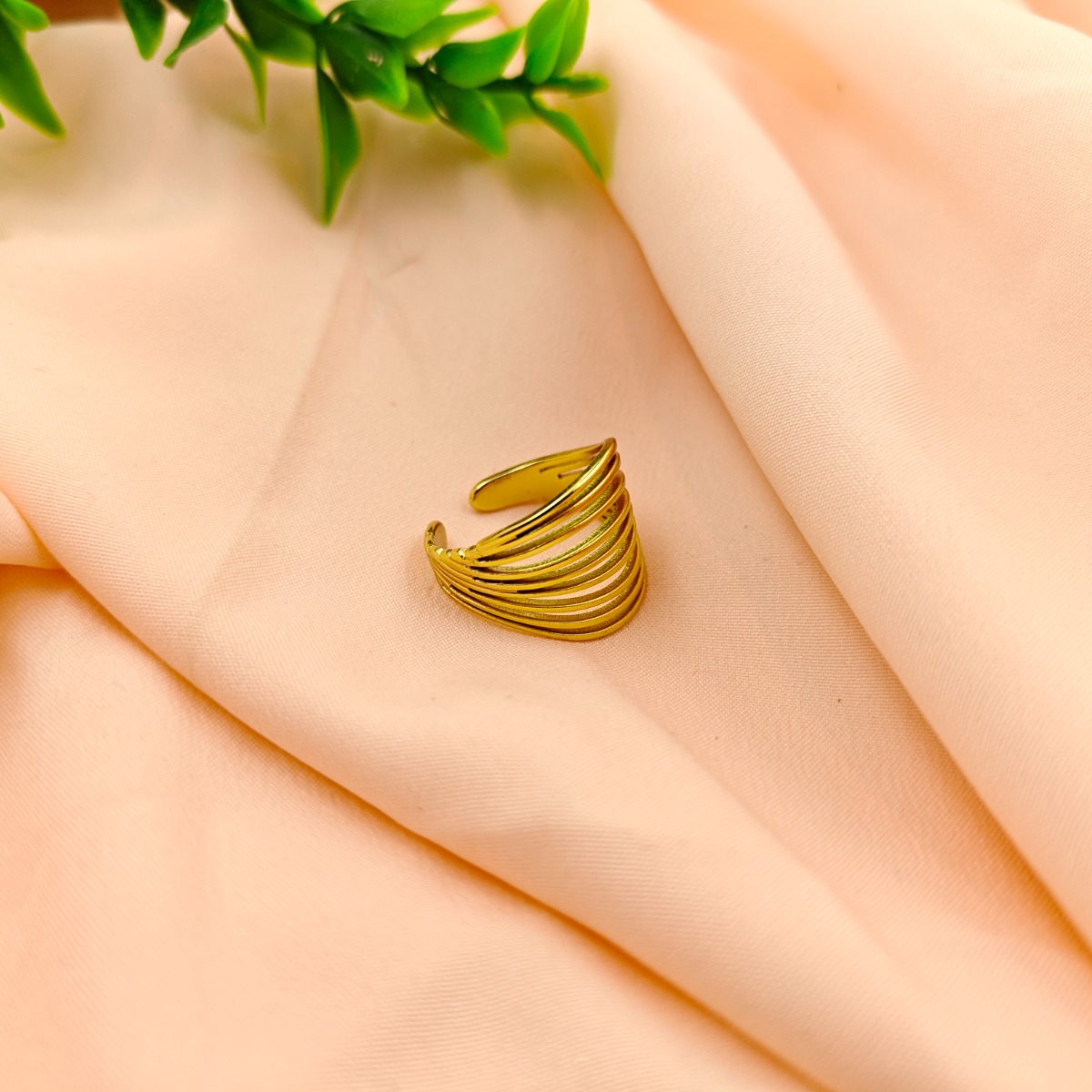 Sunburst Layered Ring 