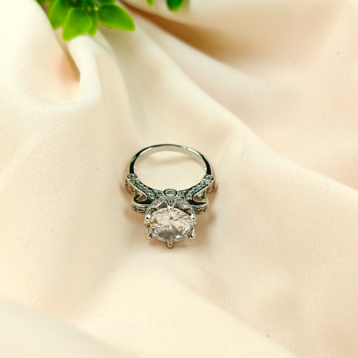 Radiant Solitaire Ring