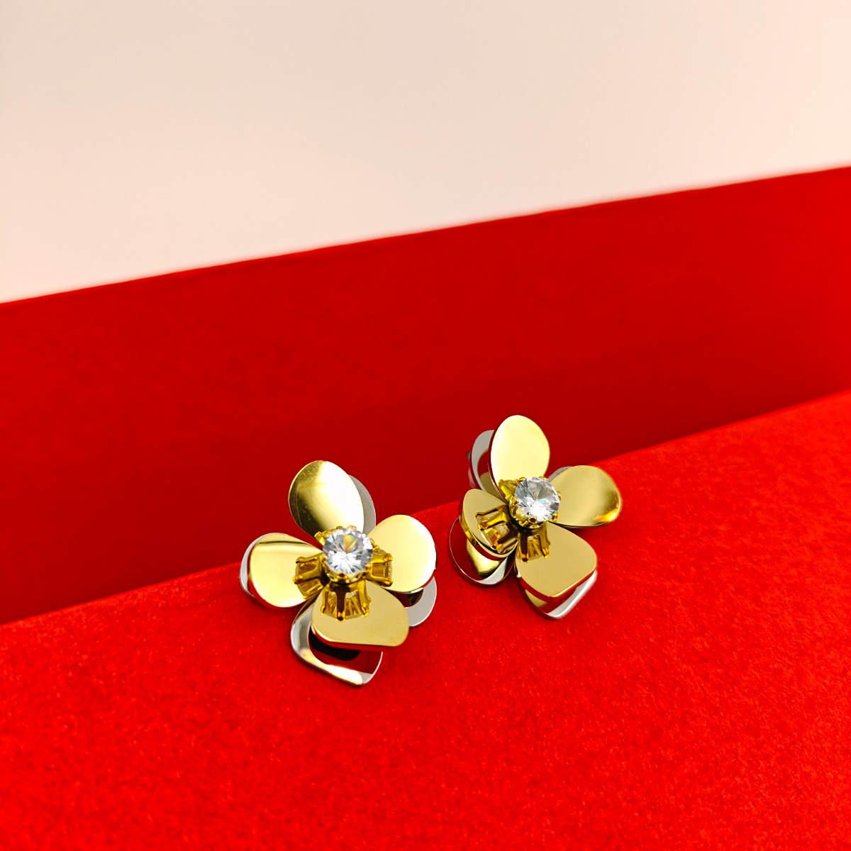 Floral Sparkle Earrings