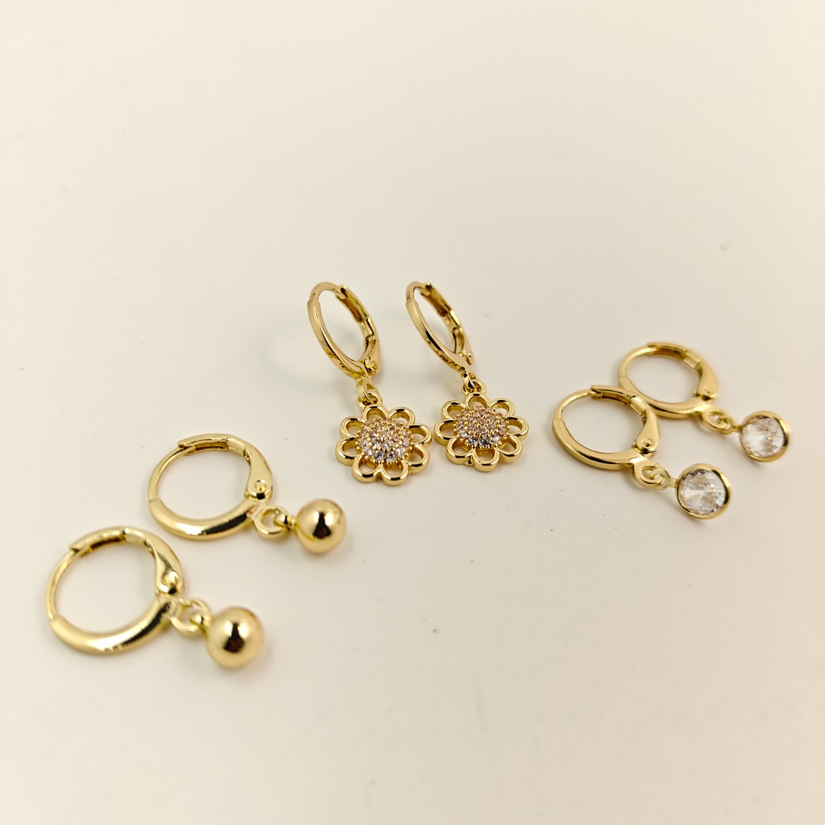 The Modern Crystal Drop Earrings