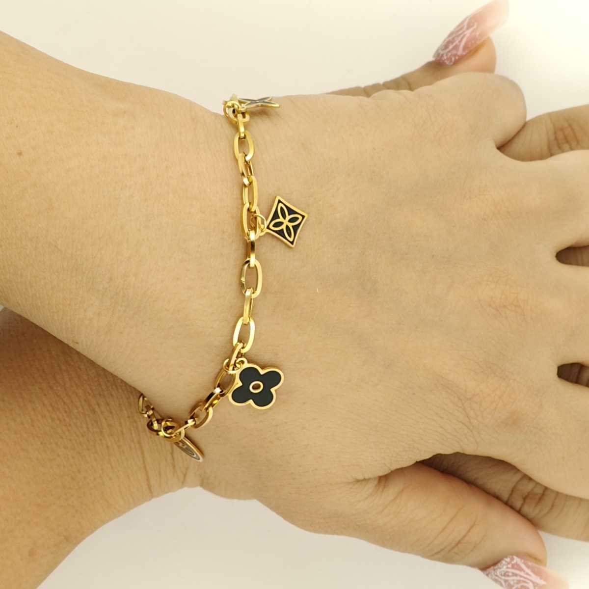 Fearless Charm Statement Bracelet - Hover